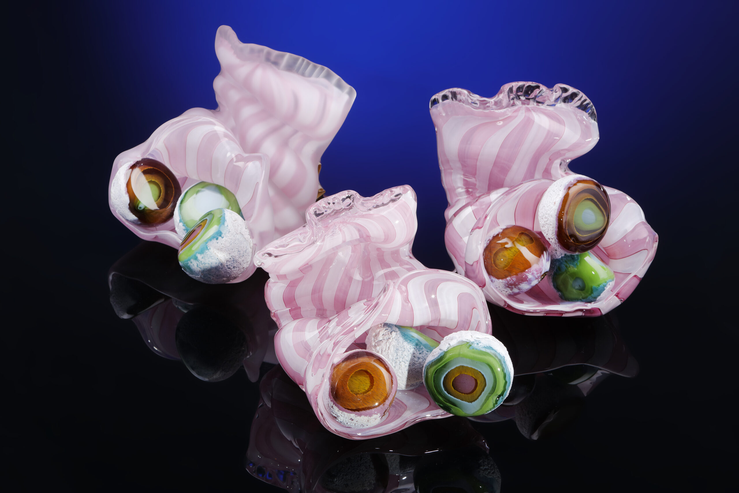 Life is like a Gumball Machine - Madeleine Hughes, Blown Away - Blowfish  Glass